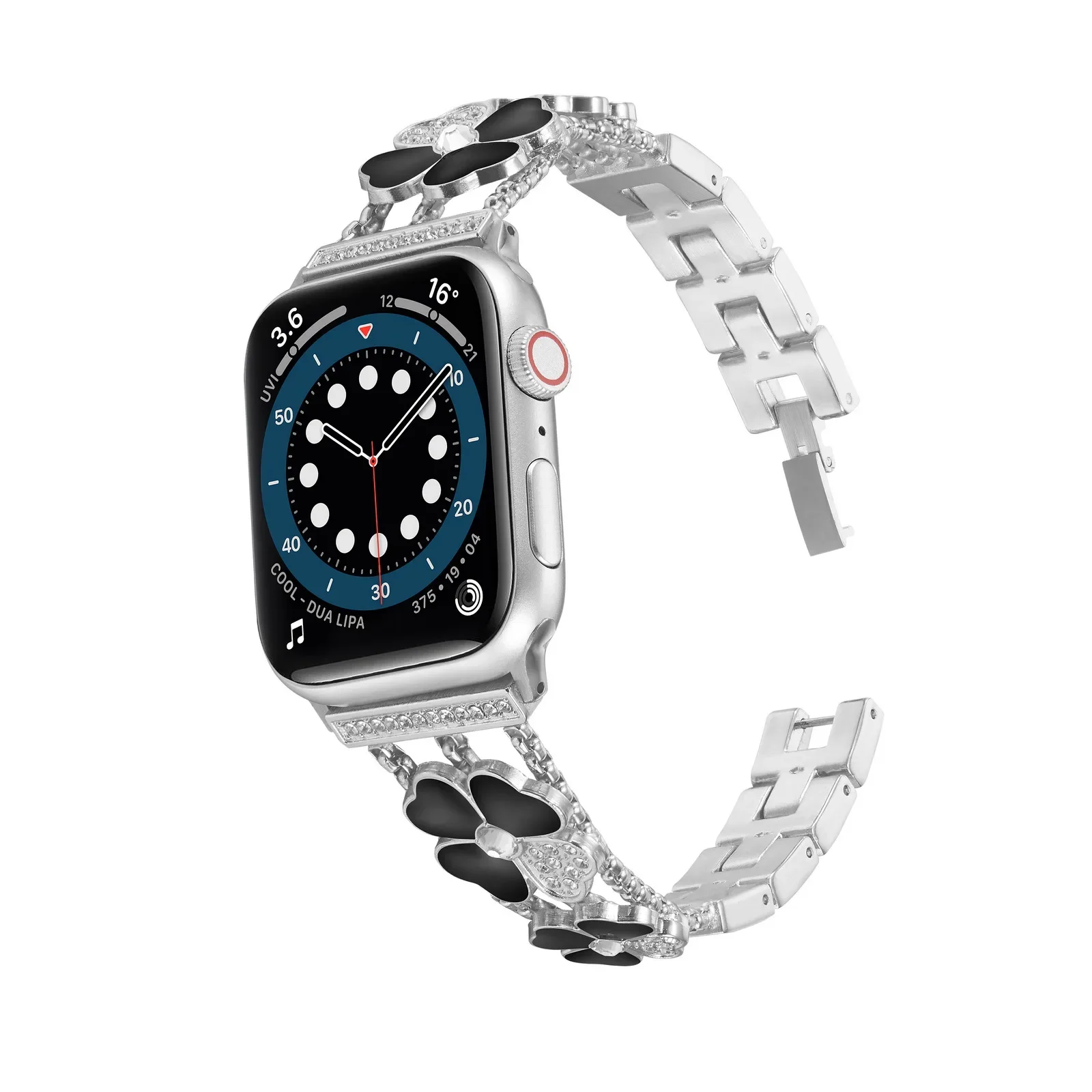Metal Diamond Strap For Apple Watch Ultra 10 9 8 7 6 5 4 SE 45mm 41mm 44mm 40mm 42mm 46mm 49mm Women Bracelet Belt Wristband