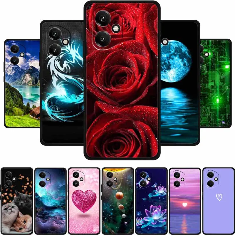 

Чехол для телефона Honor 400 5G, задняя крышка, противоударный черный силиконовый мягкий чехол для Honor 400, чехол Honor400 Coque Capa Bag