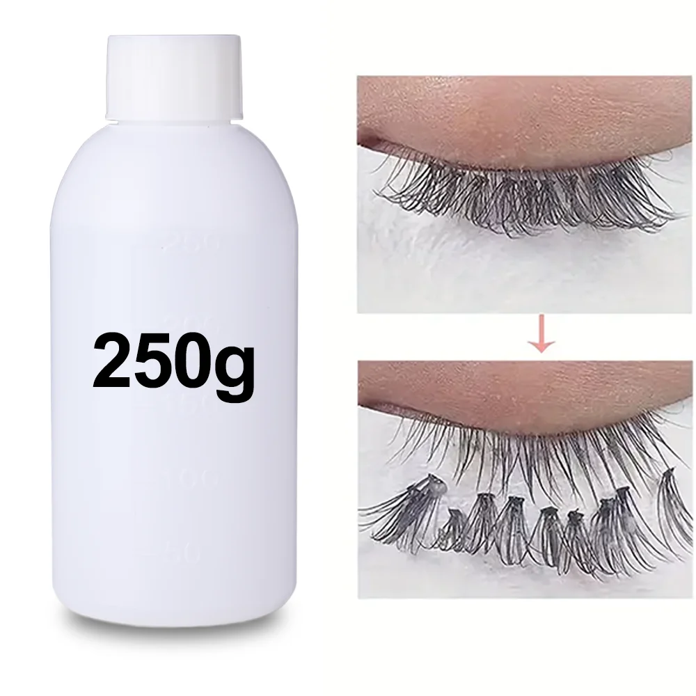 Removedor de pegamento para pestañas, eliminador de líquido Original de cielo coreano para extensiones de pestañas, pegamento para cejas, herramientas de maquillaje líquido para eliminación de pestañas, 250g