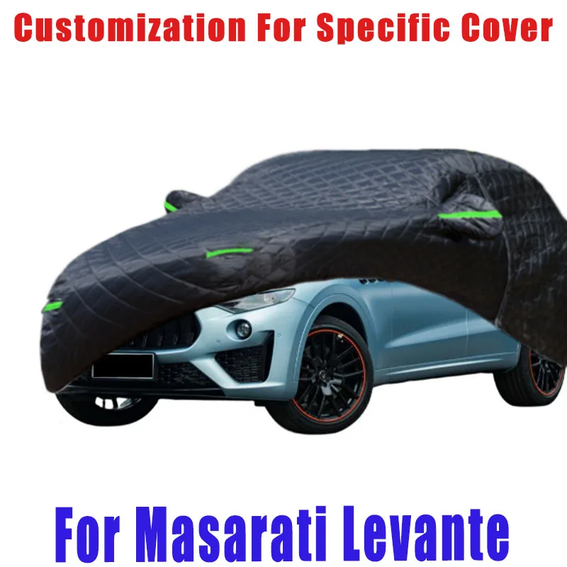 

For Masarati Levante Hail prevention cover auto rain protection, scratch protection, paint peeling protection