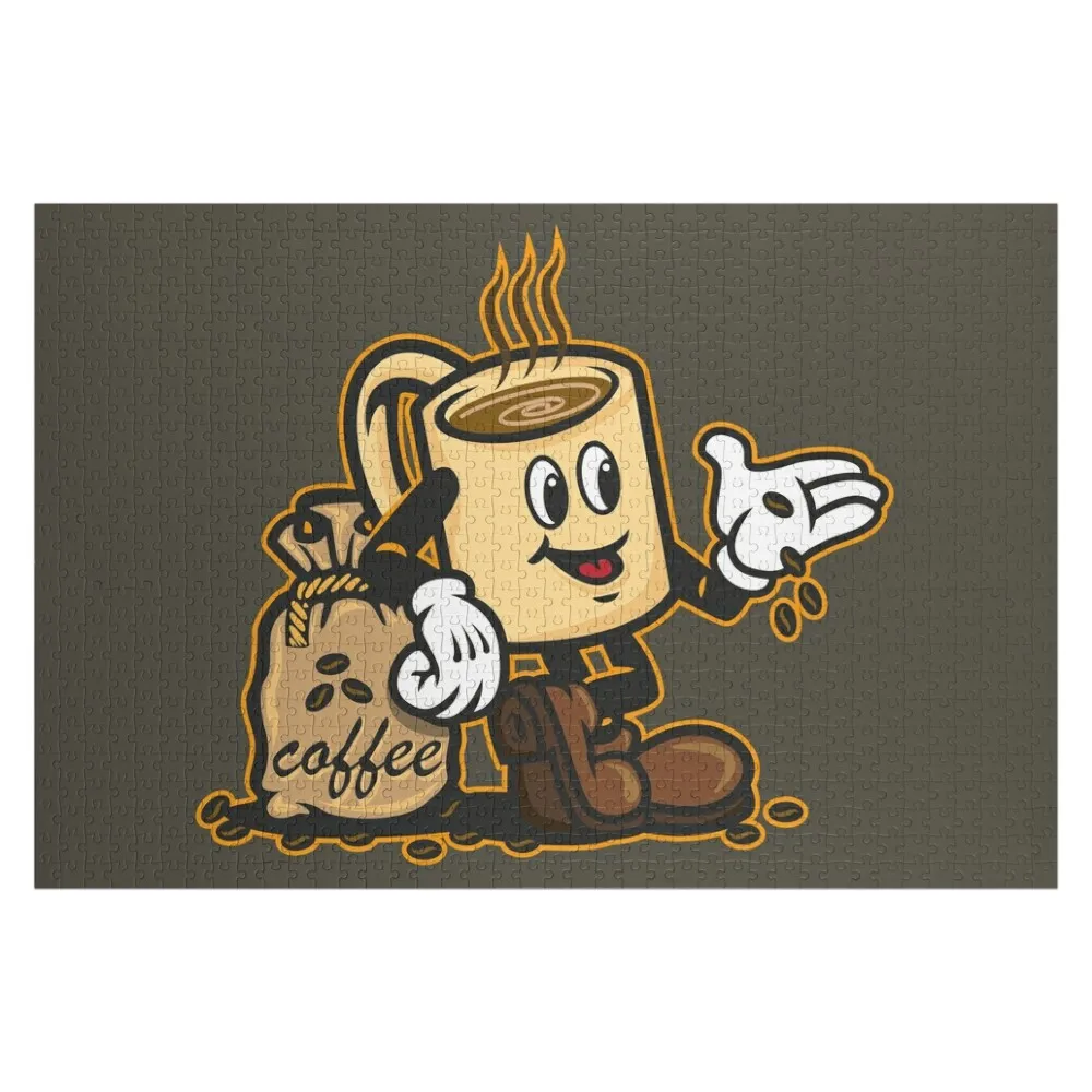 

Retro coffee cup Jigsaw Puzzle Photo Custom Customized Picture Customizable Gift Puzzle