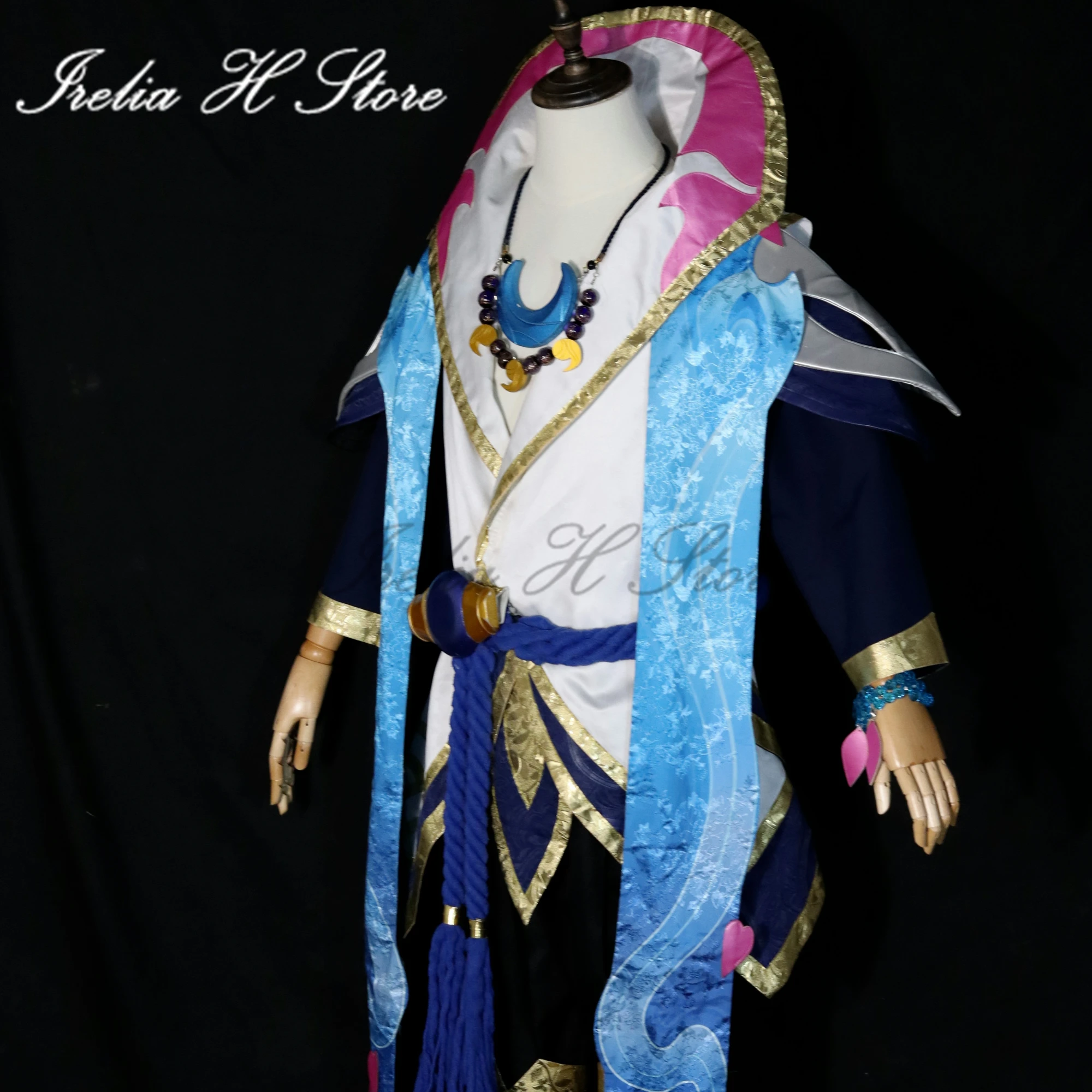 Irelia H Store Aphelios LOL Aphelios Spirit Blossom Aphelios Cosplay Costume image 2