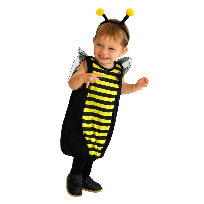 for Baby Girls Boys Halloween Purim New Year Carnival Party Costumes 1-4T Infant Toddler Lovely Insect Bumble Honey Bee Costume