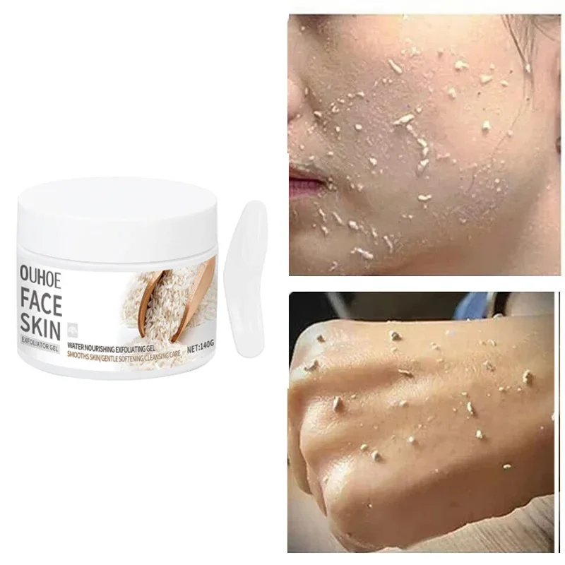 

Exfoliating Moisturizing Face Gel Blackheads Removal Shrink Pores Cleaning W-hiten Remove Dead Skin Acne T-reatment Peeling