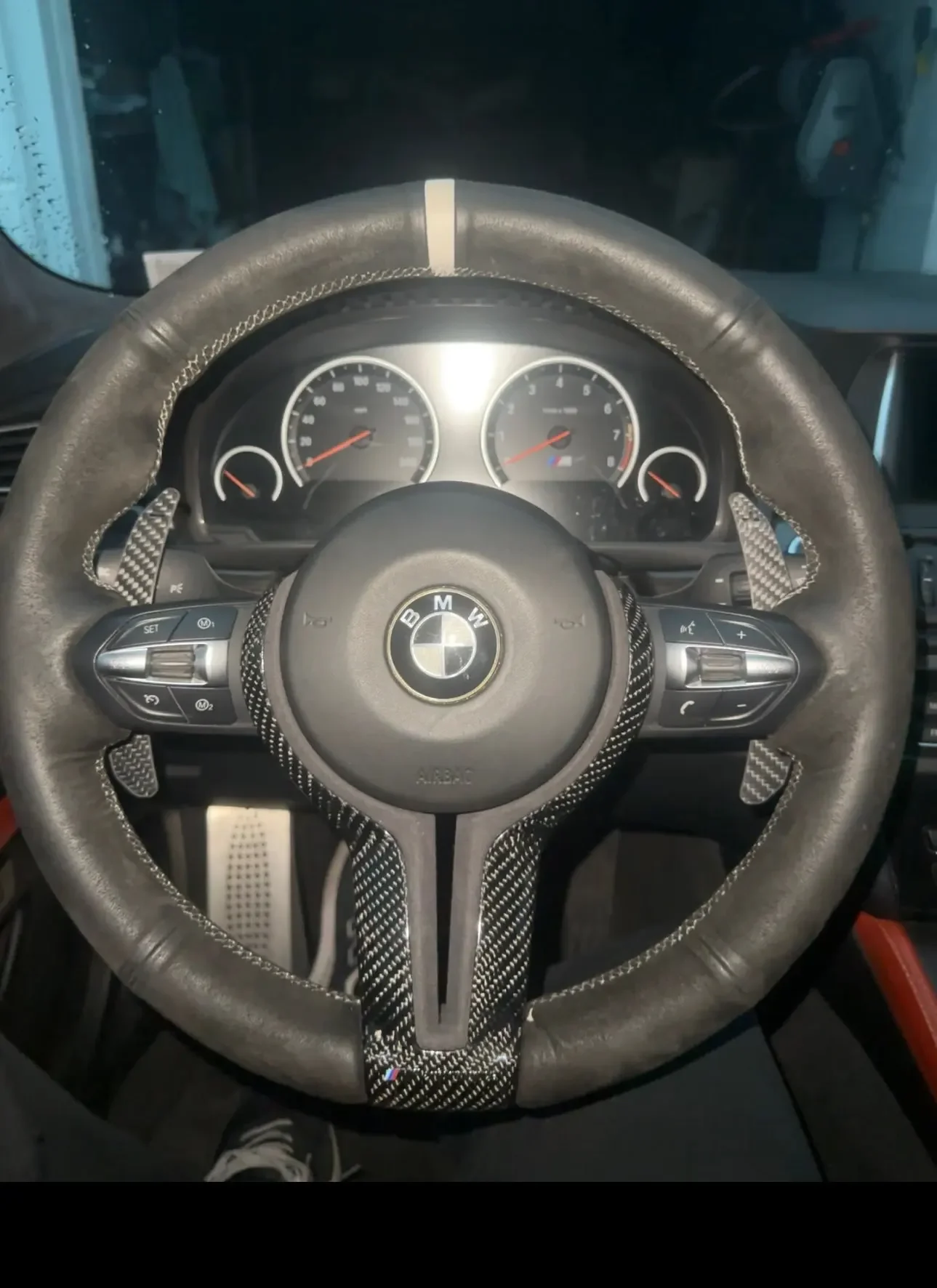 Carbon Fiber Steering Wheel Magnetic Shift Paddle for BMW F36 F21 F22 F32 F30 F02 F80 F11 F06 F20 F23 F12 F26 F15 M3 M4