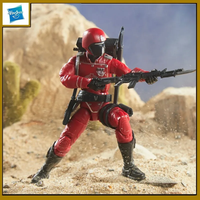 Hasbro Original G.I. Joe – figurine de dessin animé Dusty Crimson Guard, jouets pour garçons et filles, cadeau pour enfants, ornements de collection