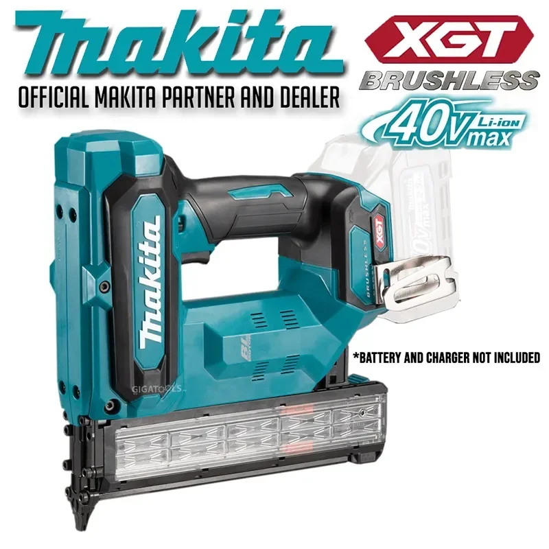 Makita FN001GZ 40V MAX XGT 18 Gauge Brad Nailer Carpentry Decoration Finish Nail Gun Bare Machine