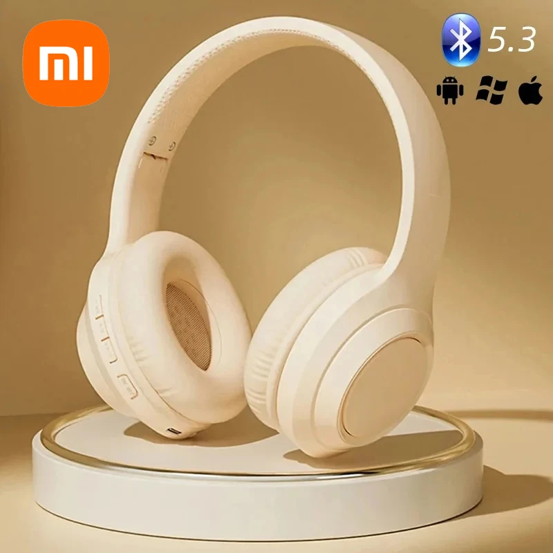 Xiaomi TH30 Bluetooth 5.3 Earphones Wireless Headphones Foldable Gaming Headset Sport Headphone with Mic Music Earbuds 250mAh