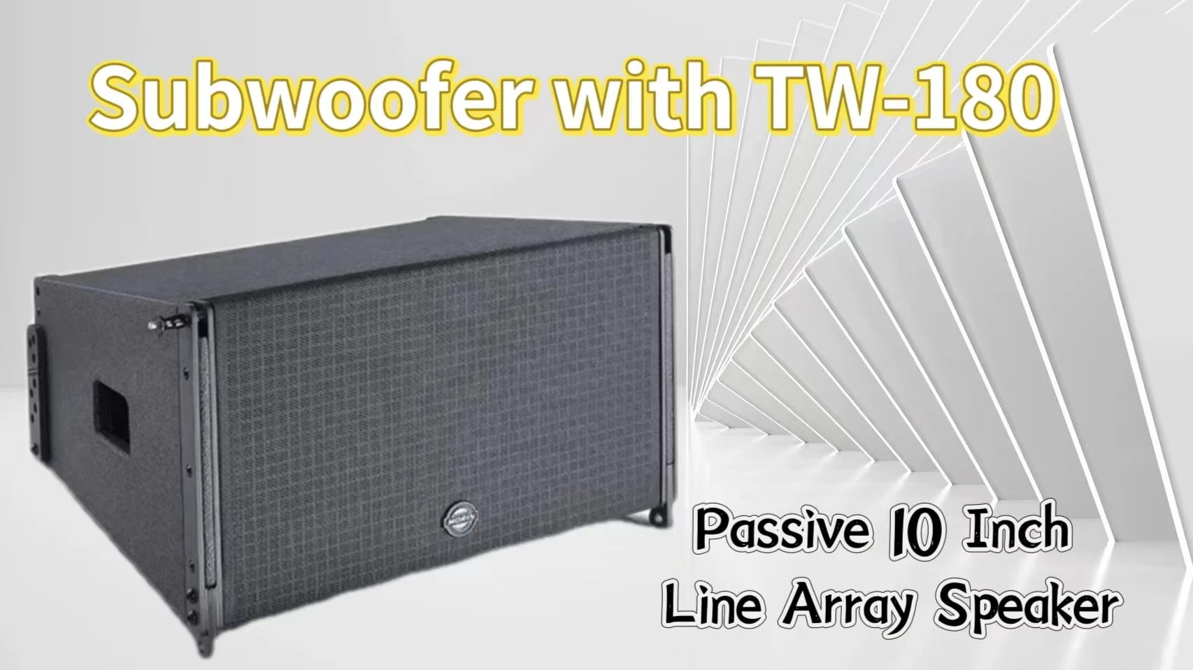 Picture 4: Active Audio Line Array Speakers Sound System with Powered Subwoofer Build in Amplifier Module for Outdoor Live Music Party