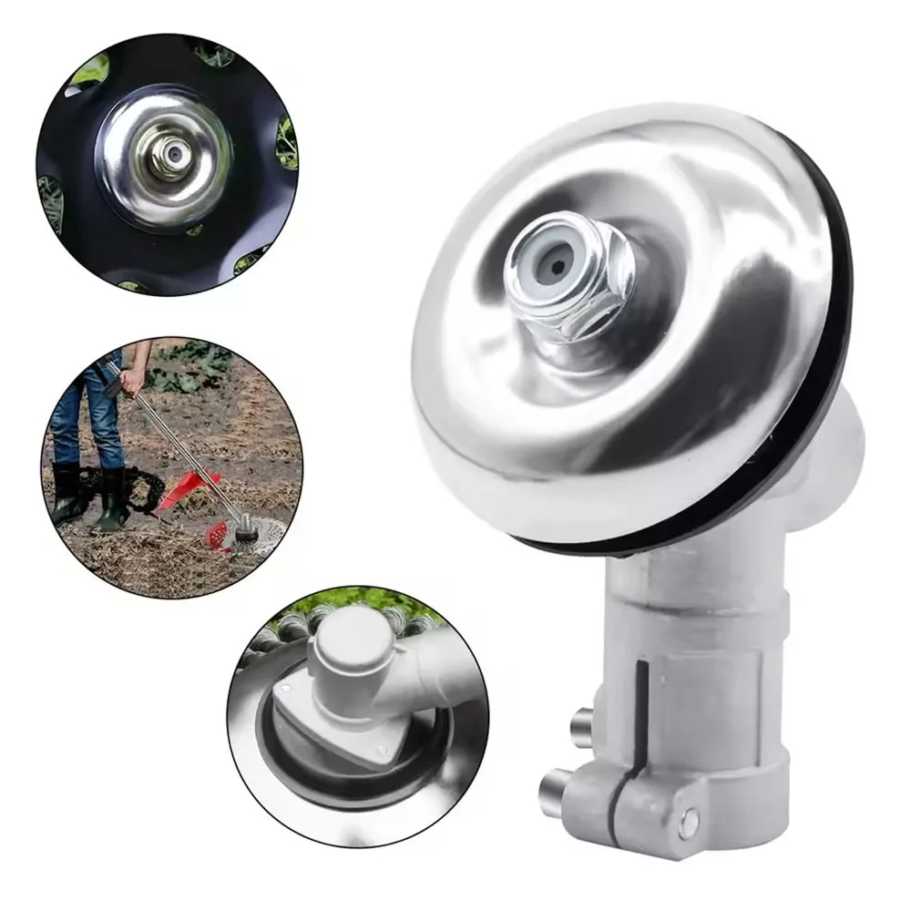26mm/28mm Tooth Mower 7/9 Teeth Gearbox Gear Head Brush Mower Lawn Mower Gear Head Replacement Lawn Mower Parts Gardening Tool