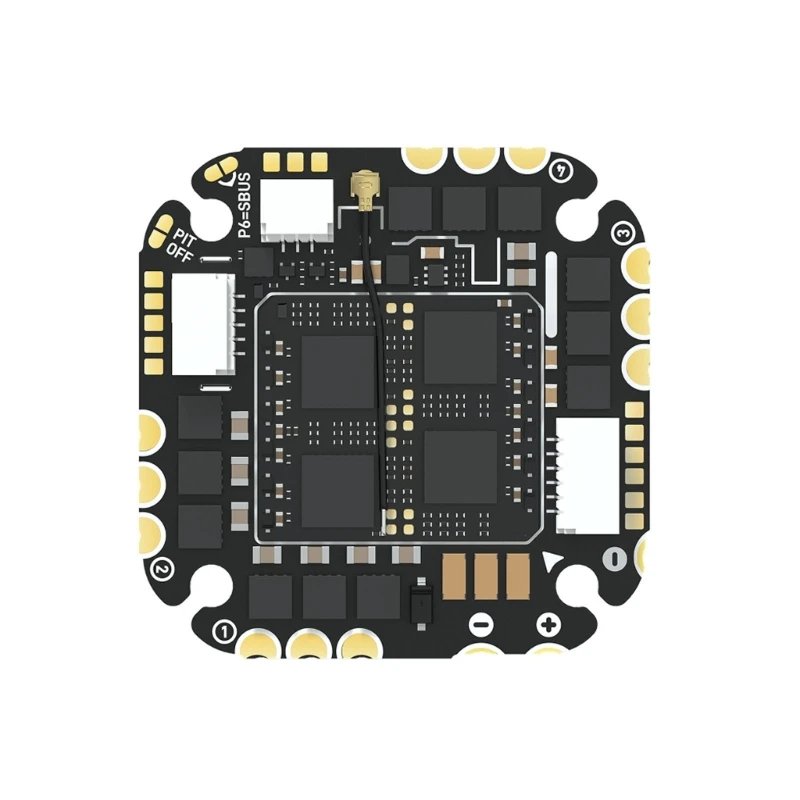 FPV Controller Board 36X36Mm with ELRS Ready Board Area, Service Port Access, Connection Labels, 45A Current Class for Use K1KF