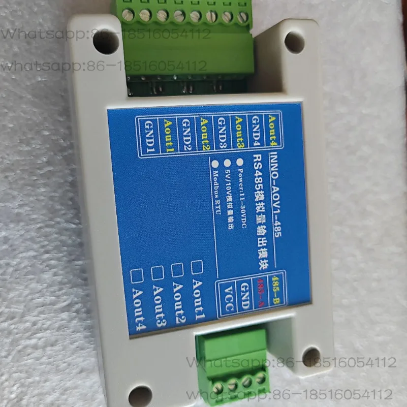

RS485 Analog Output DAC 5V 10V Modbus 4-channel 4-channel