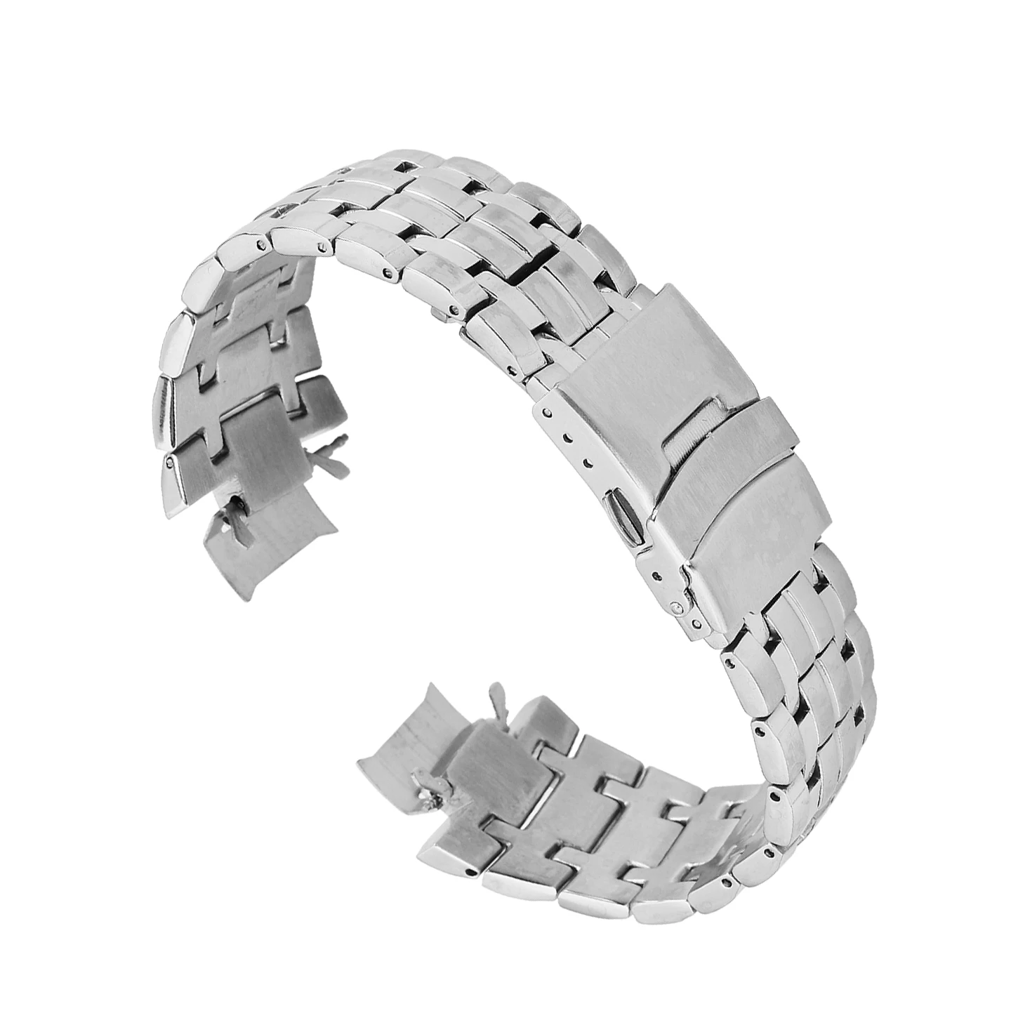 For Casio Edifice watch EF-540D-1A5 series 16mm convex mouth stainless steel strap men's watchband accessories curved wristband view 2