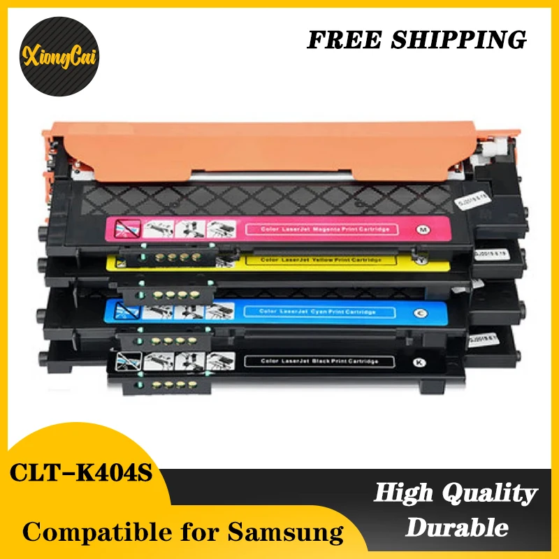 

4Color Compatible for Samsung Clt-k404s CLT-404s K404s Toner Cartridge Xpress C430 C430W C432 C433W C480 C480FN C480FW C480W