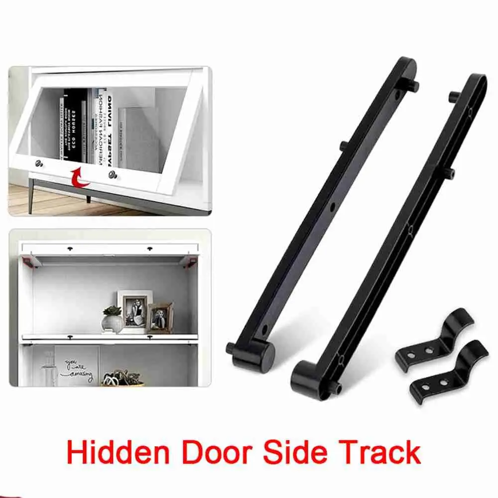flip-up door plastic rail  door side rail cabinet bookcase locker  door accessories