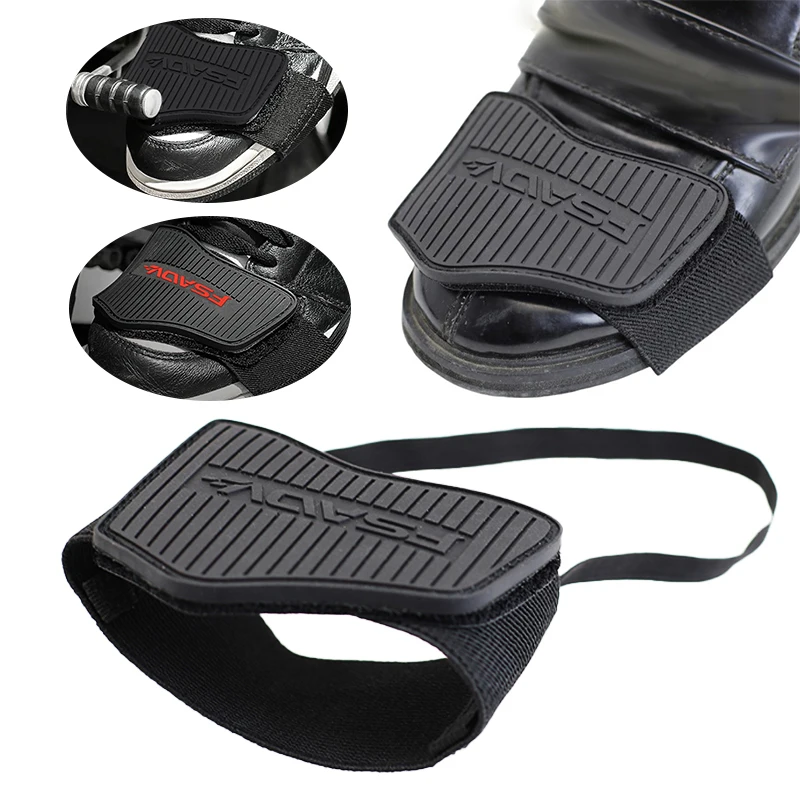 Motorcycle Gear Shift Pad Adjustable Motorcycle Shoe Cover Guards Durable Boot Protector Anti-skid Gear Shifter