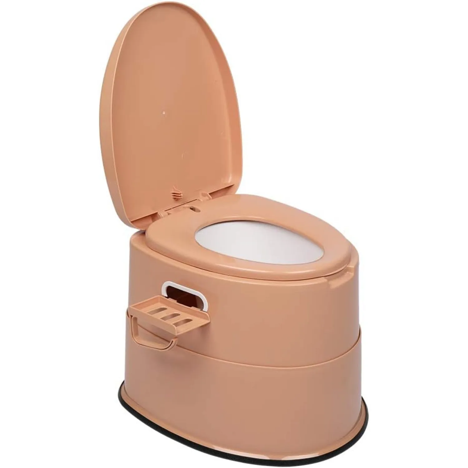 

Bonnlo: низкая цена, последние 3 дня! Портативный туалет для дома и улицы с отсоединяемым ведром и держателем для бумаги, легкий, компактный.