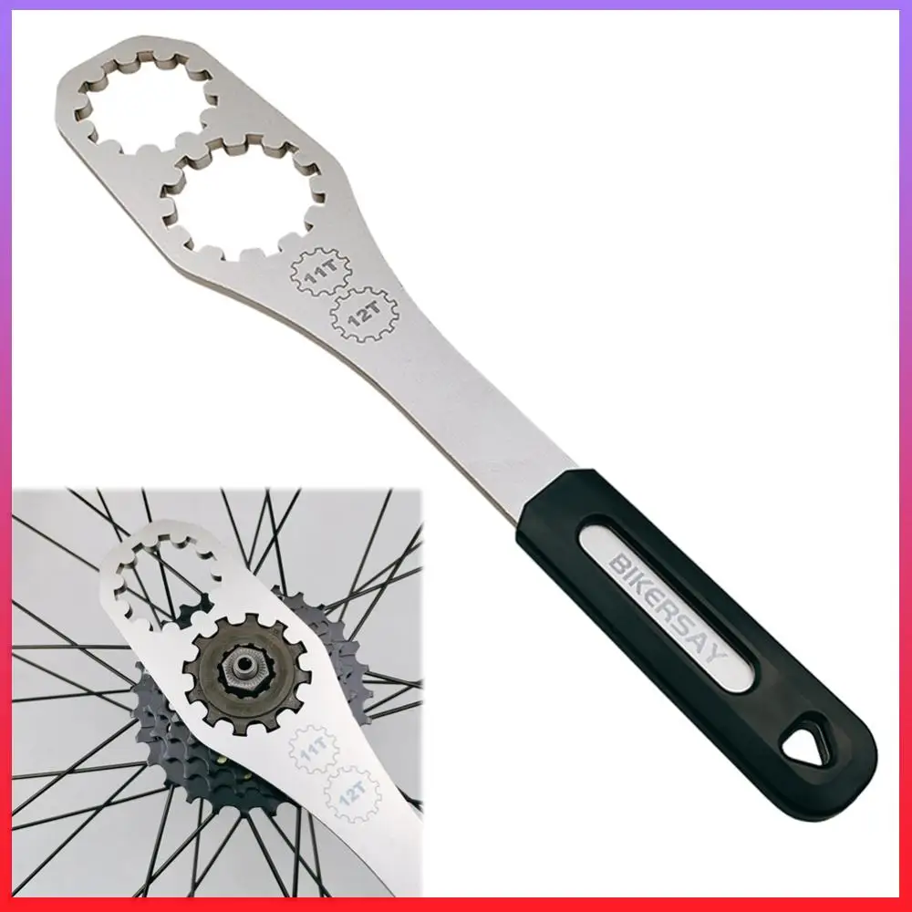 

Инструмент для снятия кассеты велосипеда, ключ для фиксации ведущего колеса 11T/12T, велосипедный ключ, аксессуары для обслуживания велосипедов