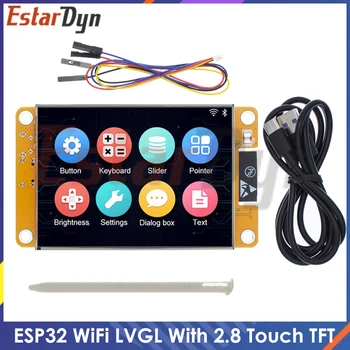 ESP32 Arduino LVGL WIFI & Bluetooth Entwicklungsboard 2,8 "240*320 Smart Display Bildschirm 2,8 Zoll LCD TFT Modul mit Touch WROOM