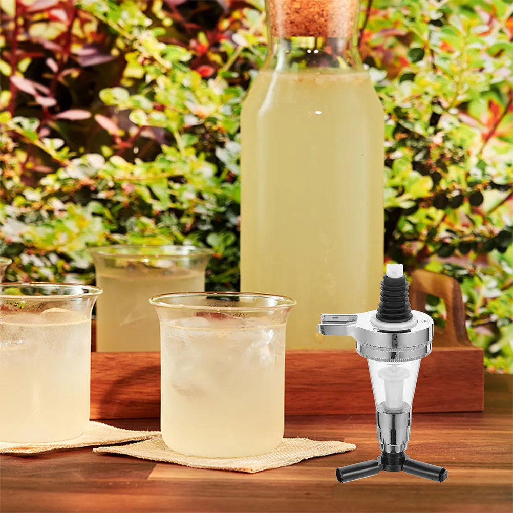 Liquor Dispenser Wall Mounted Beverage Bottle Dispenser Smooth Surface Ration Wine Pourer Party Bar Use Shot Pourer