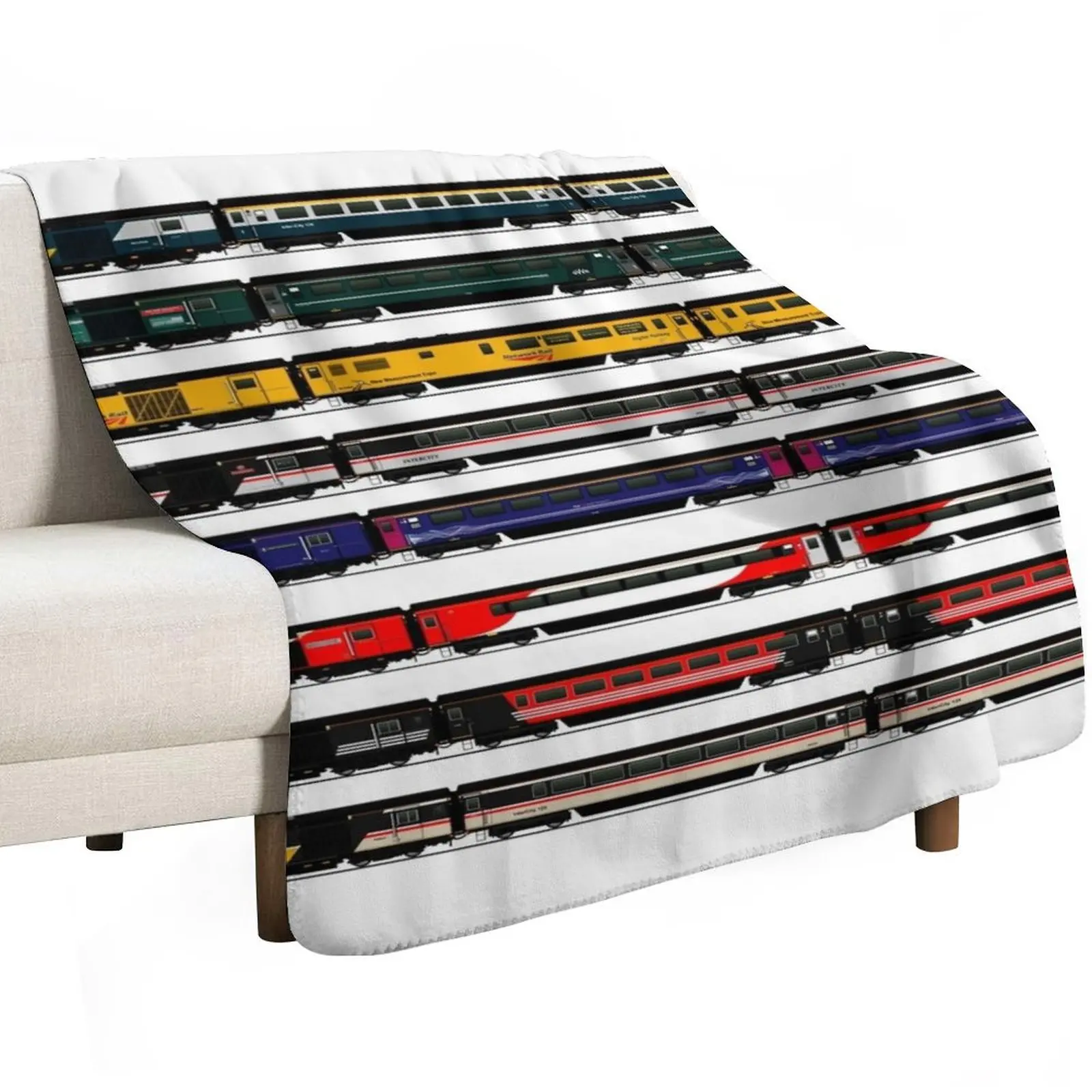 INTERCITY 125 HST LOCOMOTIVES Throw Blanket sofa bed Decoratives Moving Quilt decorative Beach Blankets