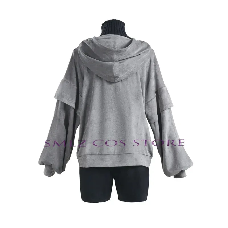 Esports Luca Balsa تأثيري لعبة الهوية الخامس زي سجين هوديس الزي اليومي شعر مستعار مجموعة حفلة الهالوين الزي للرجل