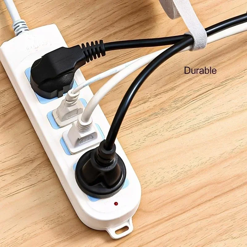 

1pcs 5m Cable Order Reusable Tie Organizer Data Cable Organizer Line Protection Storage Gadget Desk Wire Winder Cable