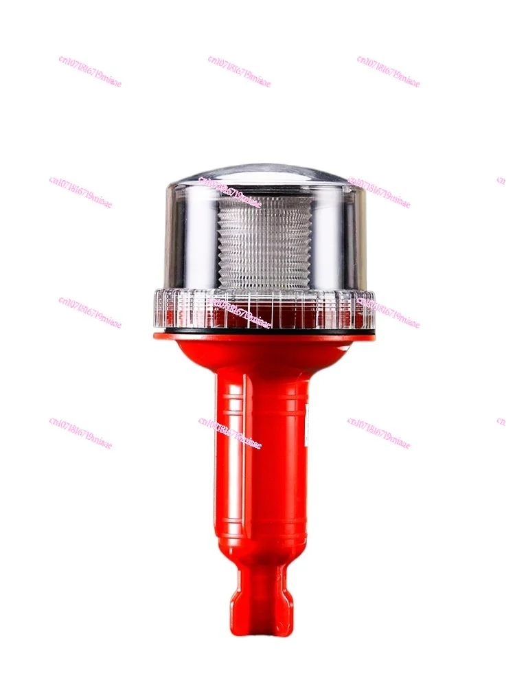 

Marine LED Solar Beacon Light Boat Aeronautical Three-Color Flash Positioning Night Warning