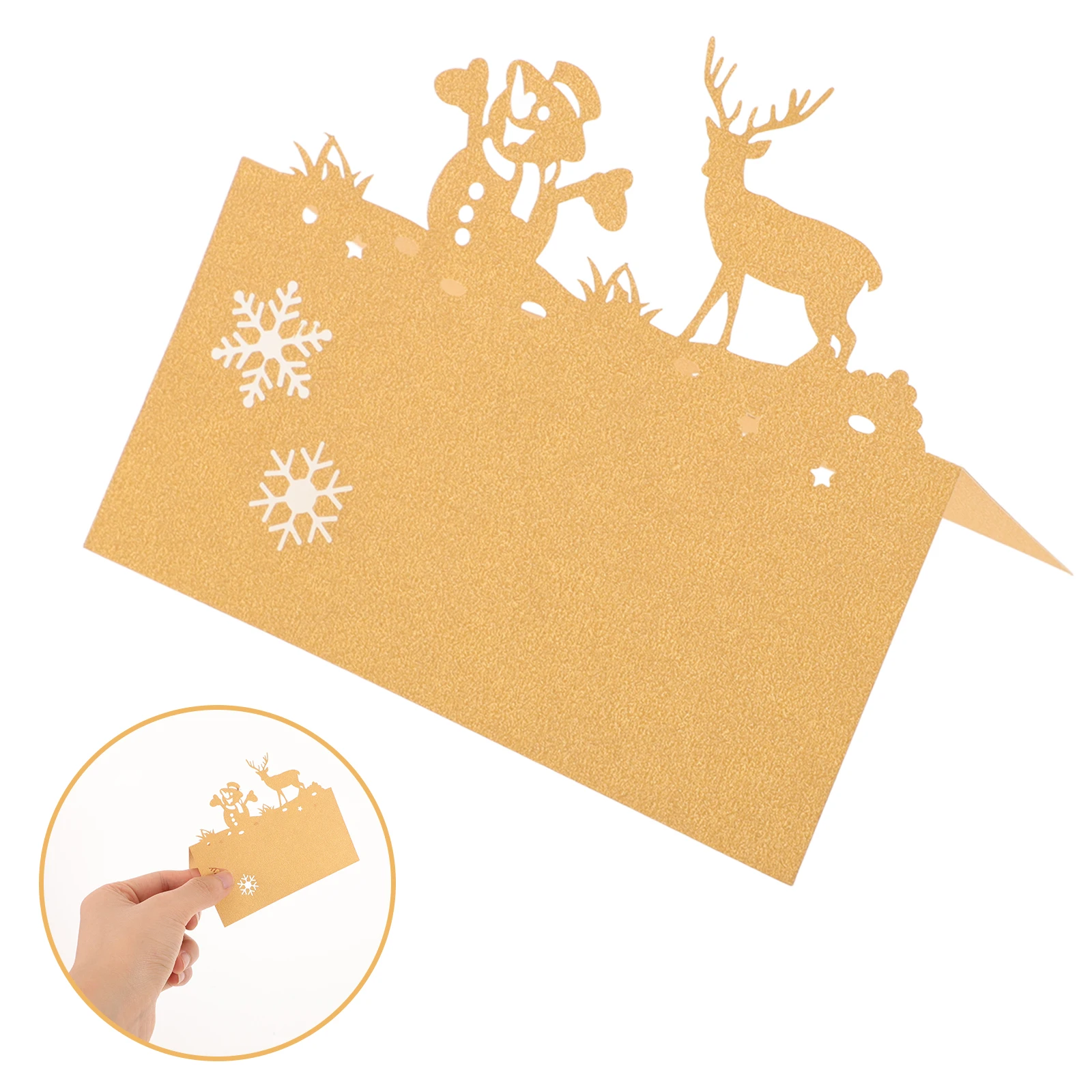 

Seat Card Name Cards Festive for Tables Christmas Party Place Holiday Seating Event Dining