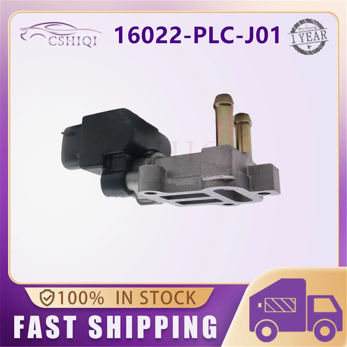 16022-PLC-J01 16022PLCJ01 Idle Air Control IAC Valve 16022 PLC J01 For Acura EL Honda Civic 1.7L 2001 2002 2003 2004 2005 view 4