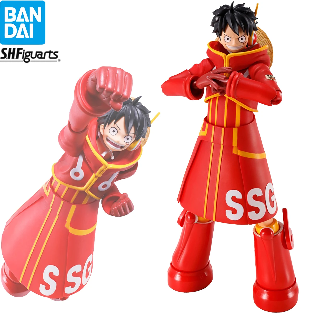

In Stock BANDAI S.H.Figuarts Monkey D. Luffy Future Island Egghead Ver. 1/12 Action Doll Collectible Anime Figure Model Toy