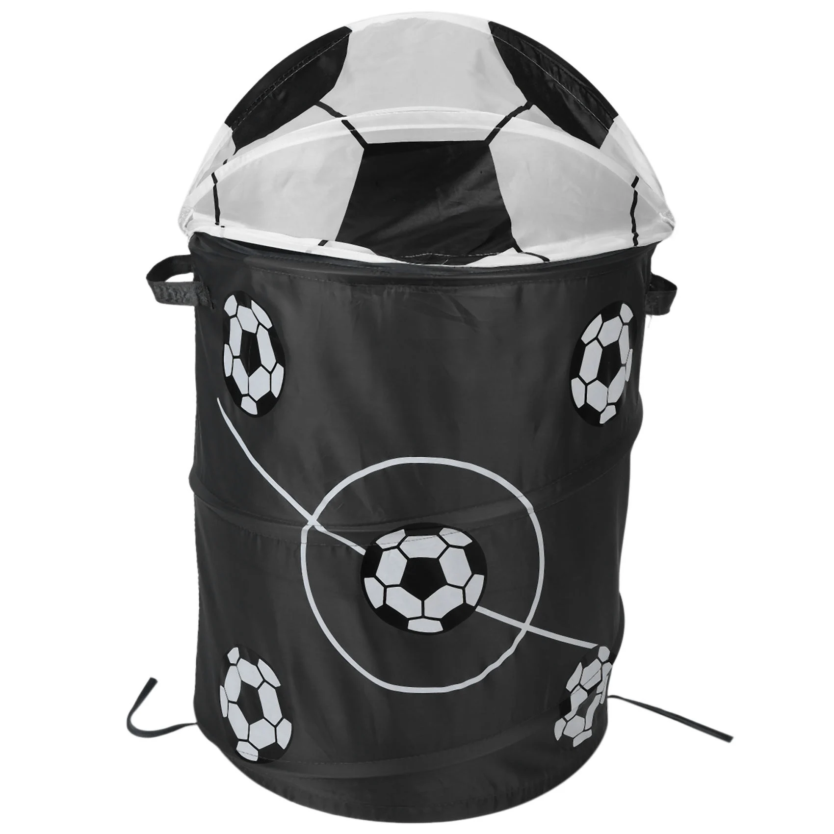 Football Modeling Laundry Basket Storage Barrels Storage Barrel Polyester Cloth Toy Store