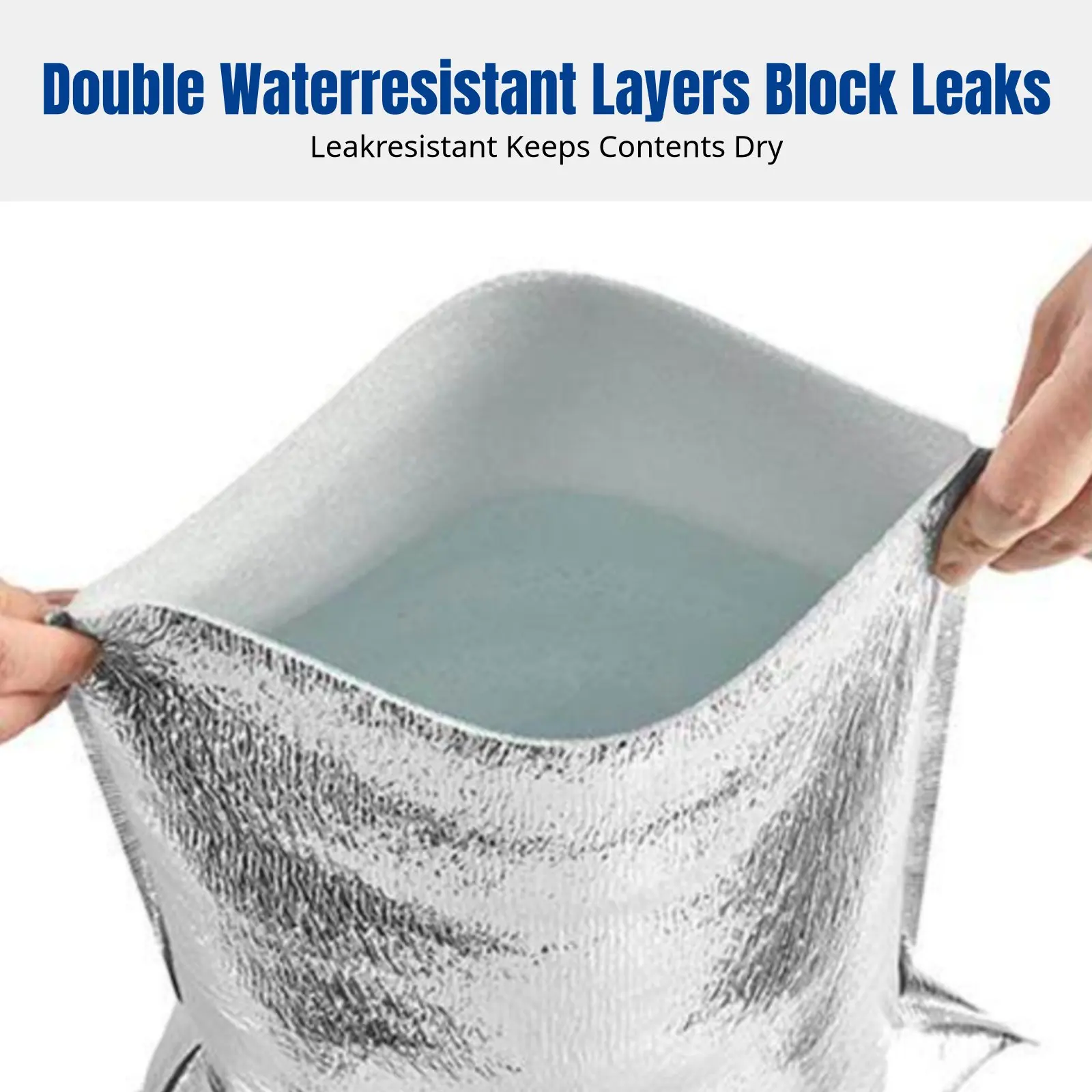 

Insulated Packaging Bag, Waterproof Aluminum Foil, shiny Cold Storage, Takeaway, BBQ, Seafood