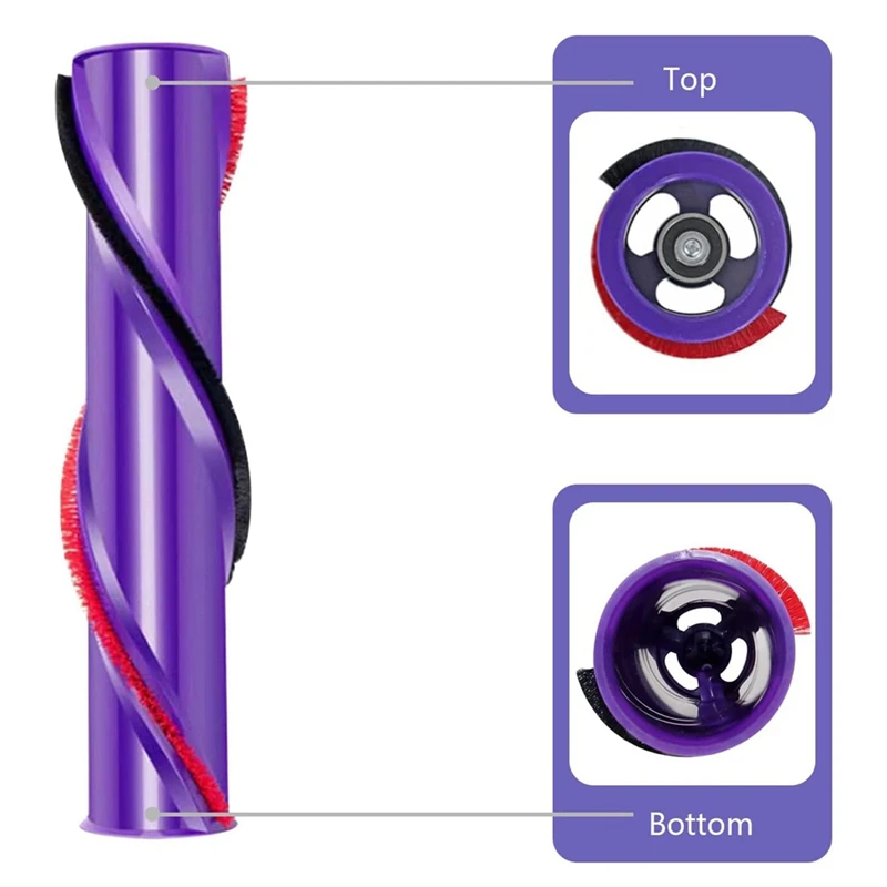 استبدال شريط لفة فرشاة دوارة لدايسون ، محرك مباشر ، فرشاة أرضية كهربائية ، جزء مكنسة كهربائية ، V10 ، من من من من من من 100 إلى 01