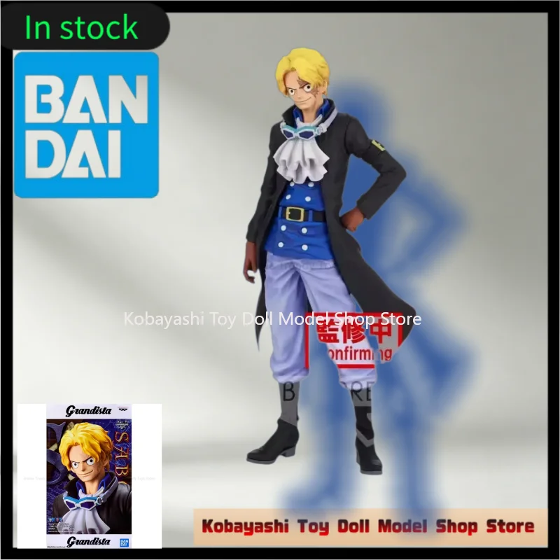 

In Stock Bandai Original Banpresto Anime One Piece GROS Grandista GTGM Sabo Action Figures Collection Doll Toys