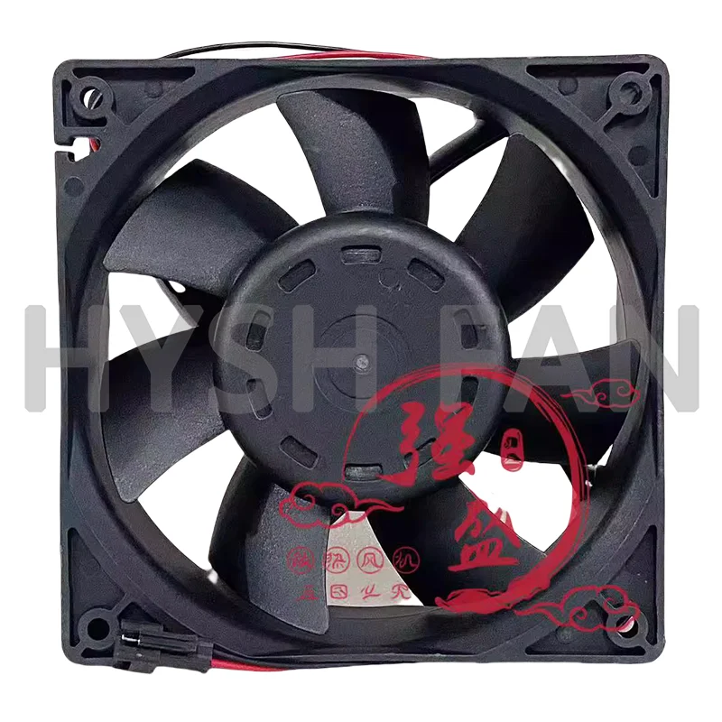 Ventilador de resfriamento do inversor de dois fios, novo e original, GT12024ZB-R38, 24V, 1.6 A