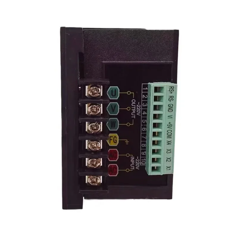 Small vector inverter AC220V single-phase input three-phase output motor drive inverter with T13-750W-12-H four-digit BB