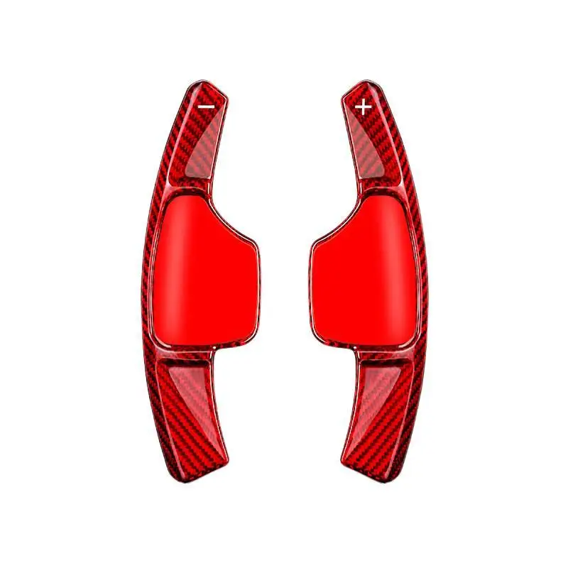 For Cadillac CT4 CT5 XT6 XT4 Extended Wheelbase Real Carbon Fiber Car Steering Wheel Gear Shift Paddle Shifter Extension