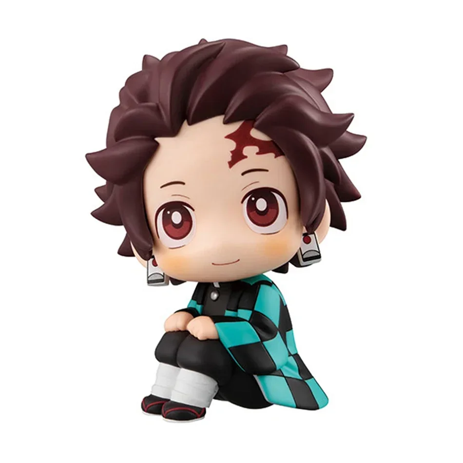 Demon Slayer Kimetsu No Yaiba Anime Action Figure, Kamado Tanjirou, Agatsuma, Zenitsu, Nezuko, Guerreiro Modelo PVC, Presente Toy, 7cm