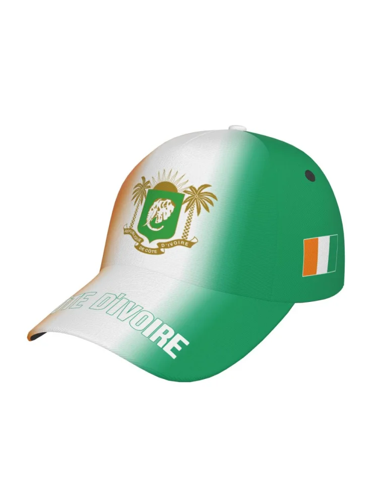AliExpress Sugiuchi Unisex Baseball Cap Hat Cote D'Ivoire Flag Gradient Color 3D Printing for Tennis Outdoor Bike Bicycle Golf Baseball Sports Fans