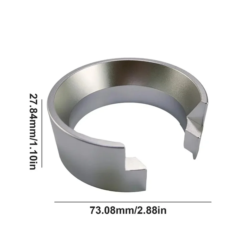 Para eureka mignon mg moedor de café anti-voador anel de pó se adapta à máquina de café lidar com anel de pó de café 58ma83x