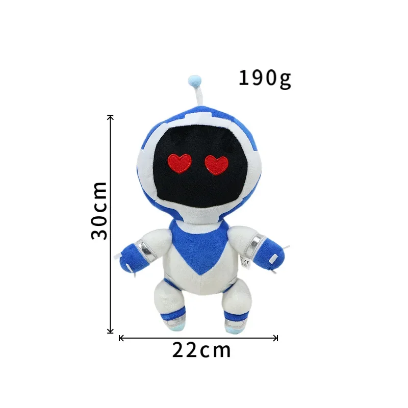 30cm Astro Bot Plush Toy Dolls Cute Cartoon Stuffed Soft Toy Birthday Christmas Gift For Children