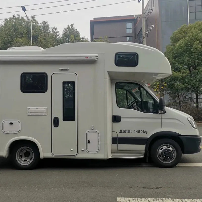 النمط الأوروبي اليسار يتوقف نقطتين قفل Rv باب الدخول 620*1900 مللي متر باب القافلة للتخييم وأجزاء المنزل المتنقل مع سلة المهملات #5