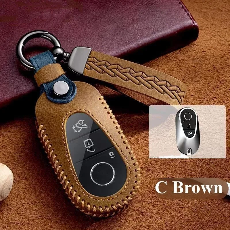 

Fashion Car Key Case Cover for Mercedes Benz 2022 C S Class W206 W223 S350 C260 C300 S400 S450 S500 Key Shell Protector