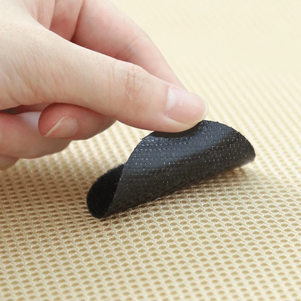 

60pcs PVC Non Slip Tape Reusable Strong Adhesive No Residue Removable Carpet Fixing Stickers Sofa Cushion Gripper Thick
