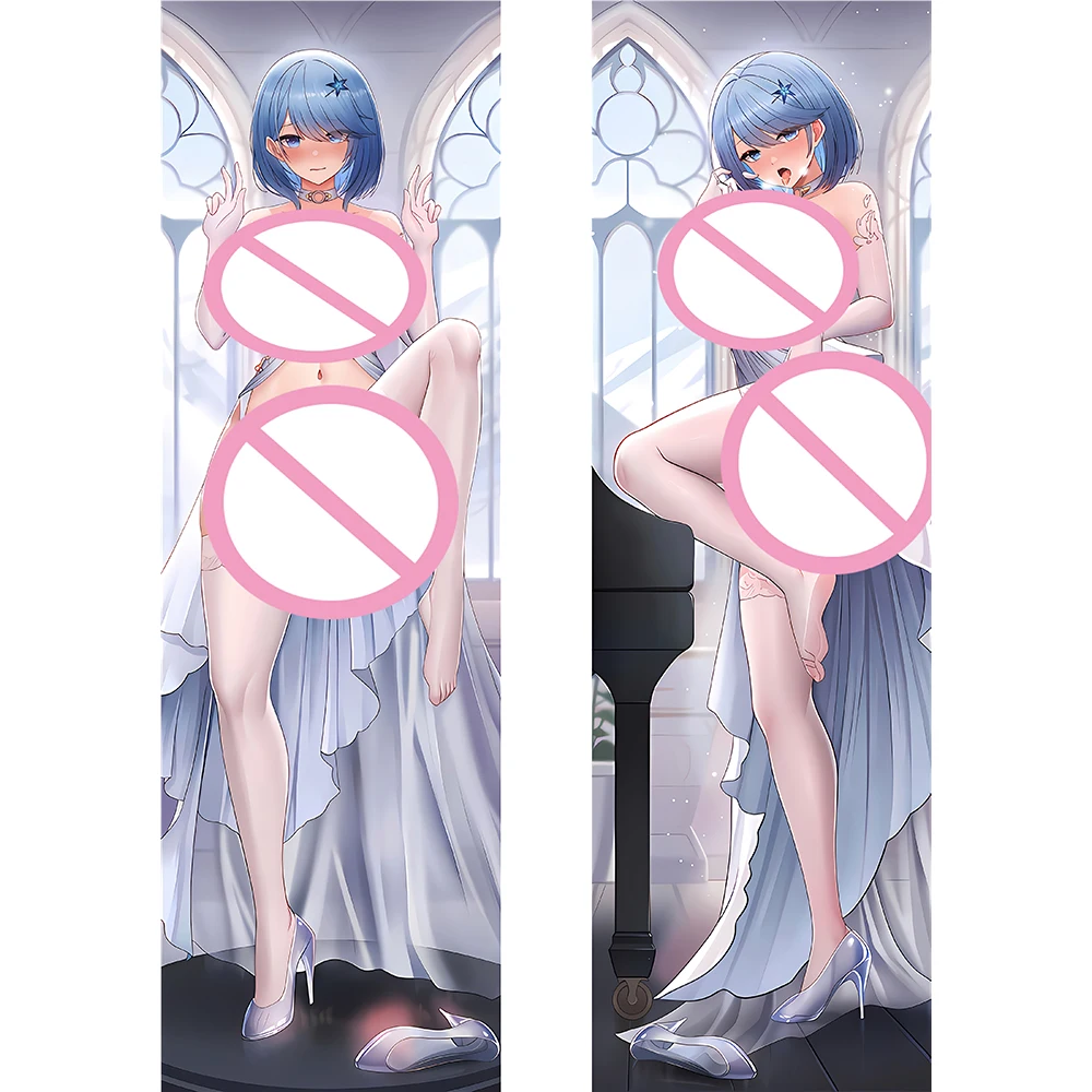 Anime Azur Lane Dakimakura Pillowcase Scaramouche Otaku Custom Pillow Cover Double-Sided Printed Cushion Covers Drop Shipping