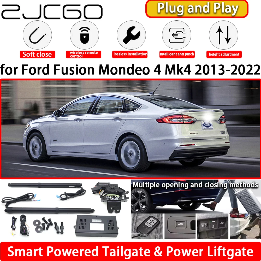 

ZJCGO for Ford Fusion Mondeo 4 Mk4 2013-2022 OEM Automatic Electric Powered Tailgate Power Liftgate Tail Gate Lift Kit System