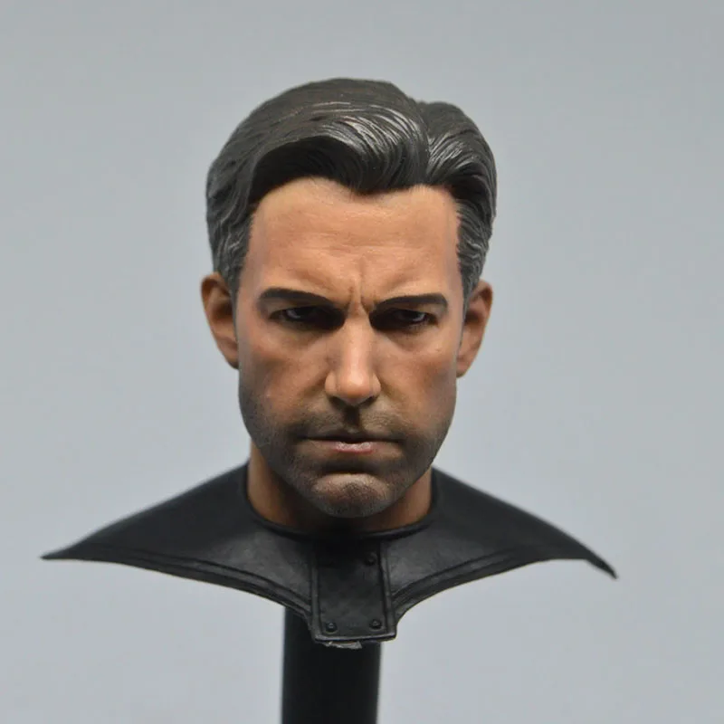 

Eleven 1/6 Scale Ben Affleck Head Sculpt with Collars PVC Male Soldier Head Carving Model Fit 12-inch Action Figure Body Dolls