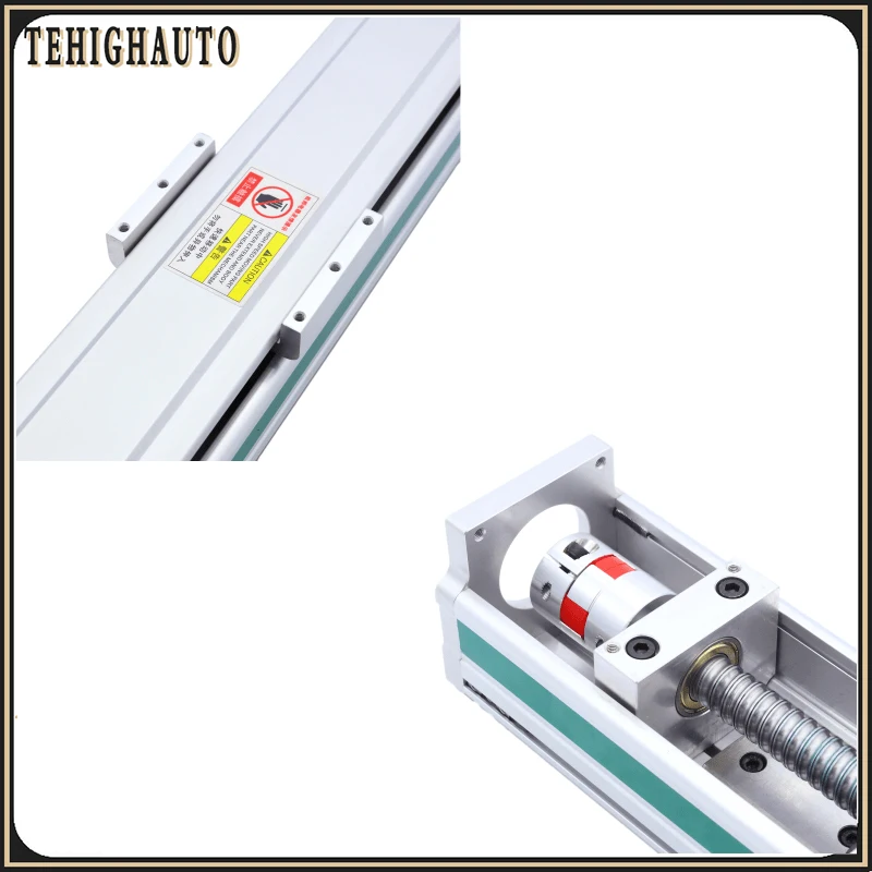 Imagem -05 - Mesa Deslizante de Módulo Semi-fechado Trilho Linear Parafuso de Esferográfica do Curso Roteador Cnc para 57 Etapas 60 Servos Passos 100800 mm 1605 24 mm