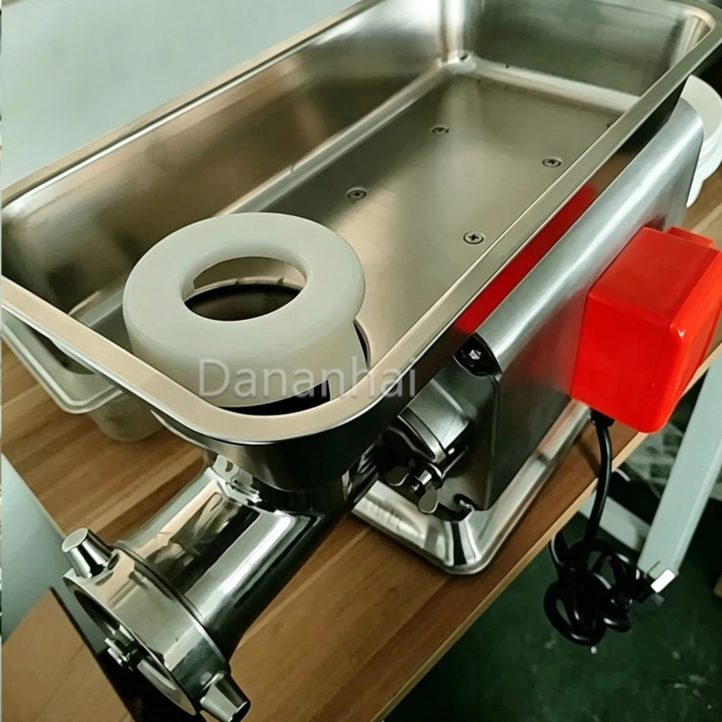 Sausage Maker Commercial Meat Grinder Electric Meat Mincer for Butcher Shop Deli Food Preparation